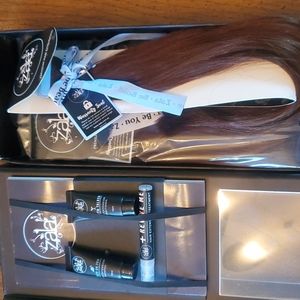 Zala 100% Human Remy Hair 16" 80pack of tape in extensions. Rich Mocha Brown
